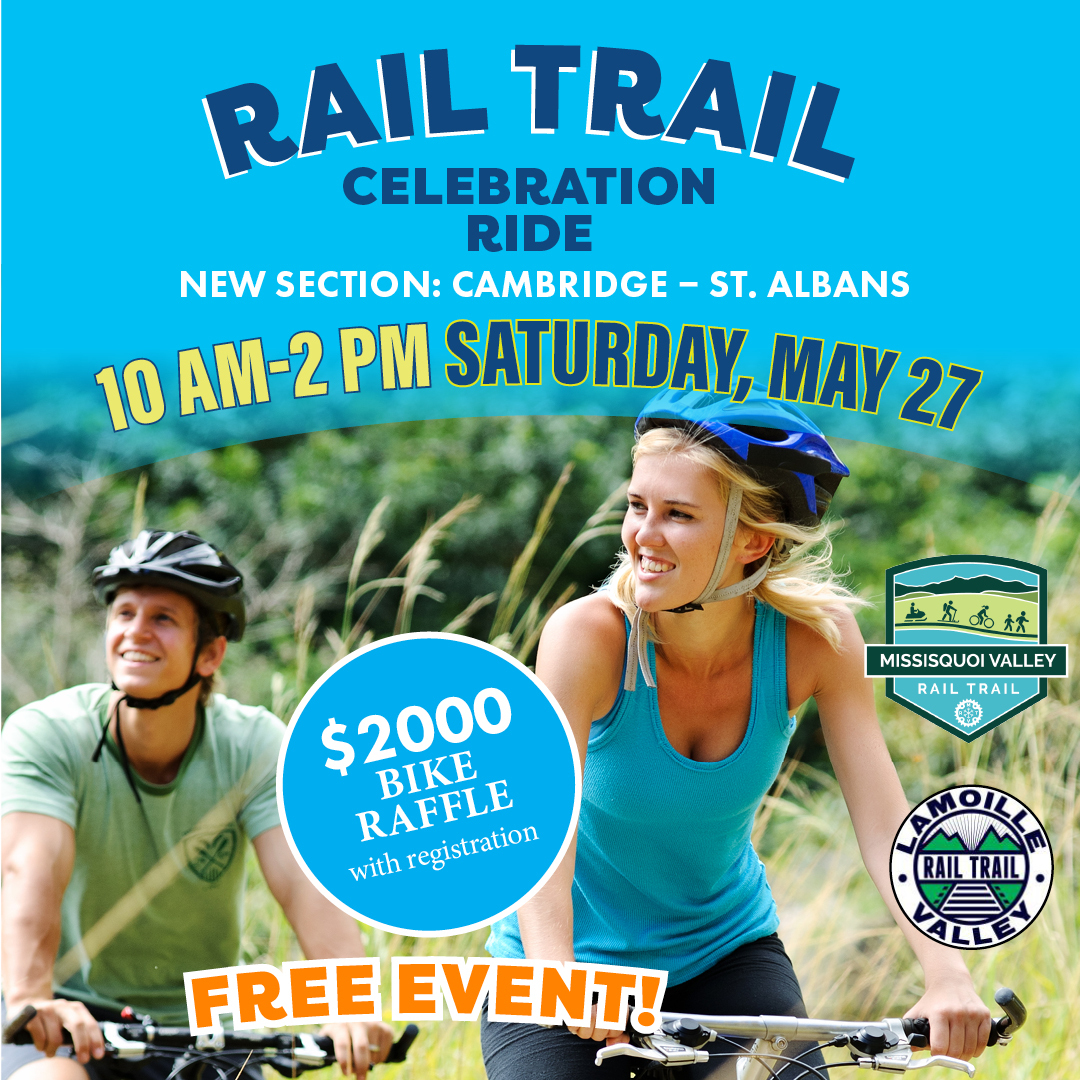 2023 Rail Trail Celebration Ride Poster 4.18.23